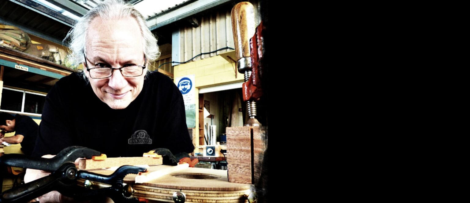 The father of Boutique Guitars Rick Turner Guitars